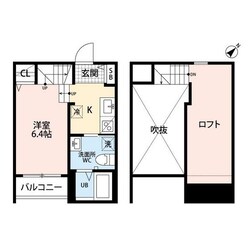 井尻駅 徒歩5分 2階の物件間取画像